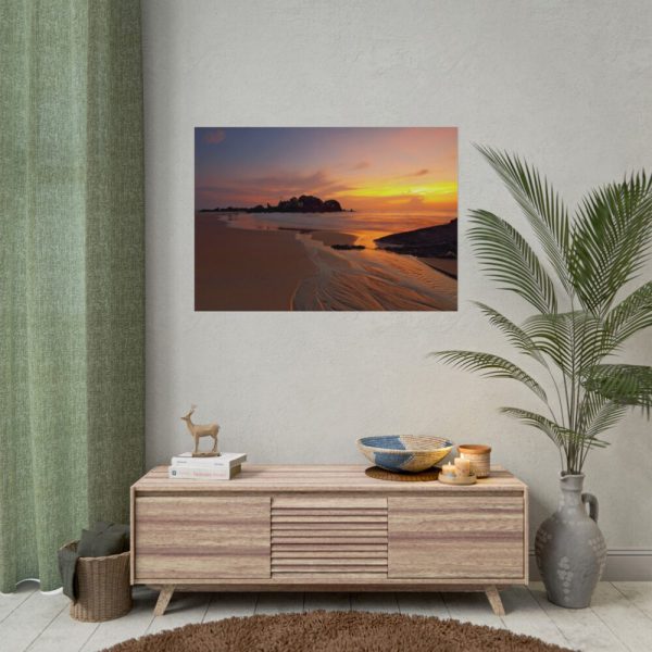 Sunrise Sleeping Giant Seascape Poster