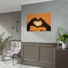 Heart Hands Frame the Sun Poster