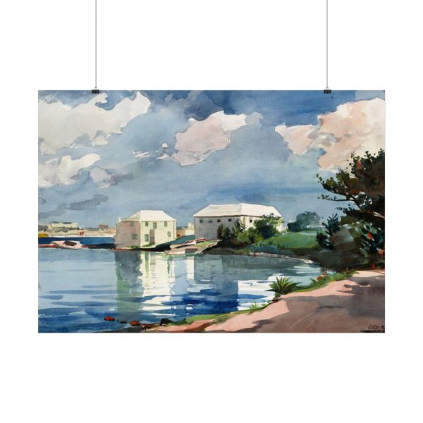 92409-391.jpg Salt Kettle, Bermuda by Winslow Homer Poster