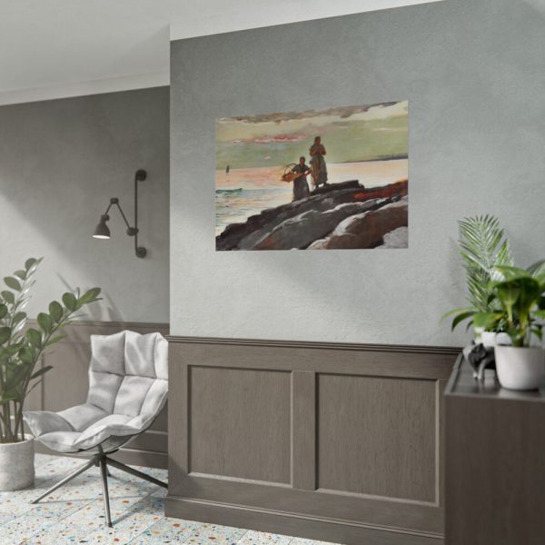 92409-399.jpg Saco Bay by Winslow Homer Poster