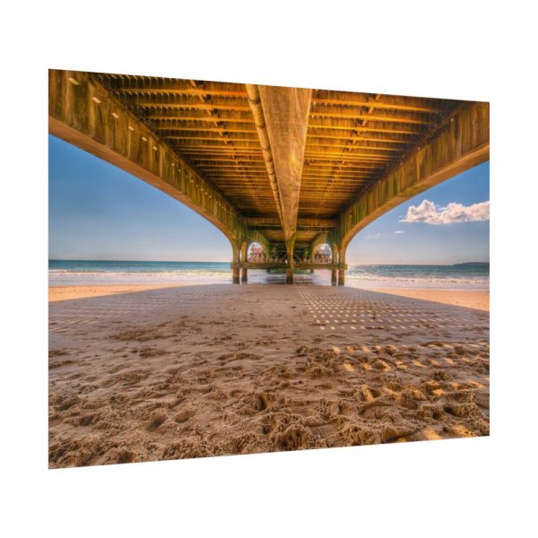 92409-417.jpg Pier Jetty Wooden Beach Poster