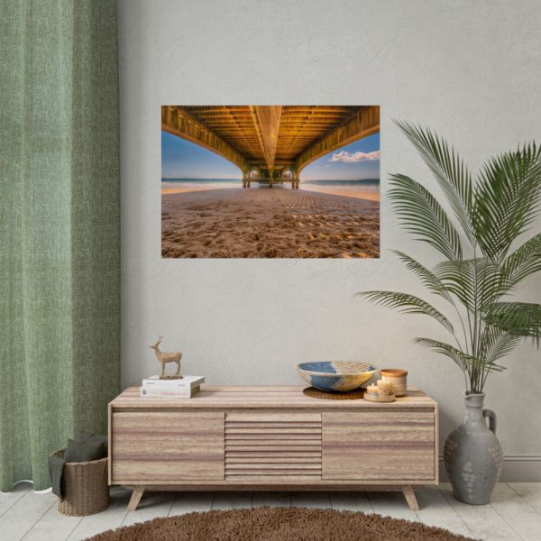 92409-418.jpg Pier Jetty Wooden Beach Poster
