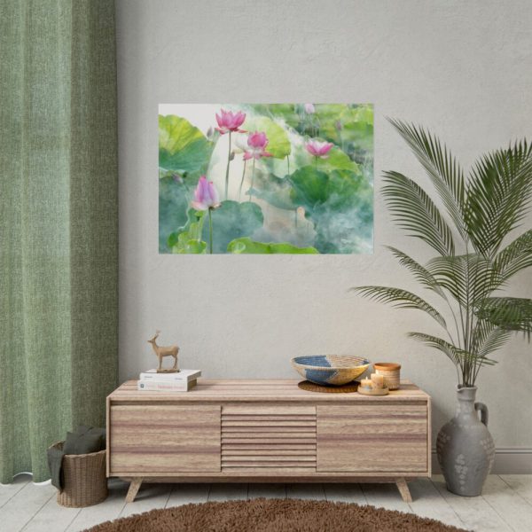 92409-423.jpg Lotus Summer Poster