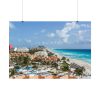 92409-441.jpg Cancun Mexico Tropical Beach Poster