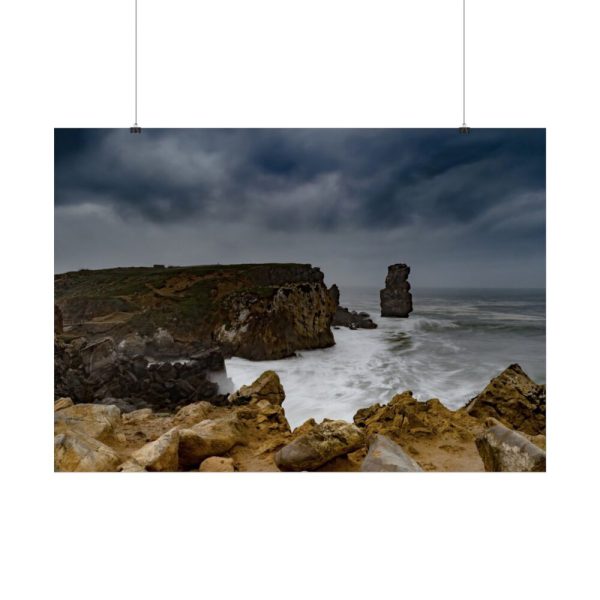 Coastline Ocean Cliffs Poster