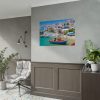 92409-479.jpg Greek Coastal Town Poster