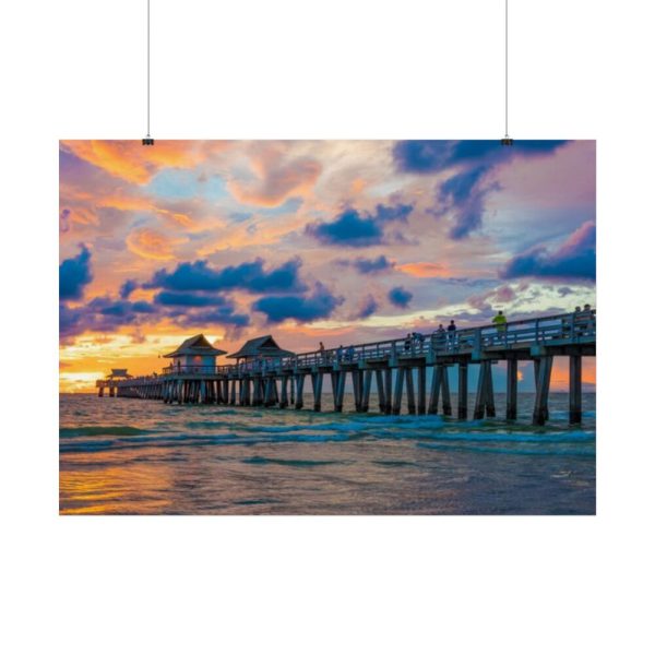 Naples Pier, Florida Poster