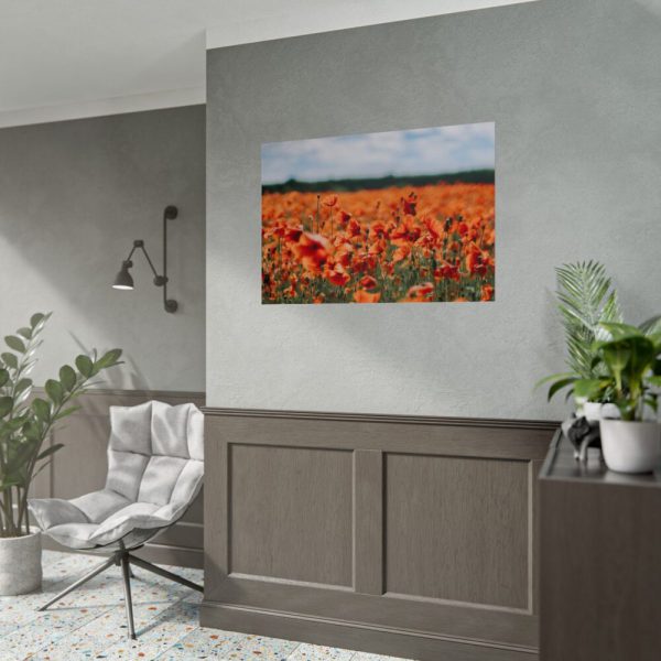 92409-569.jpg Beautiful Red Field Poster