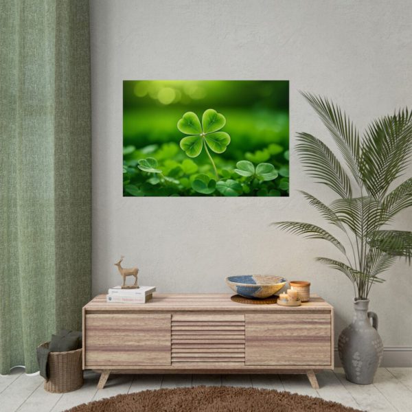 92409-588.jpg Four-leaf Clover Luck Poster