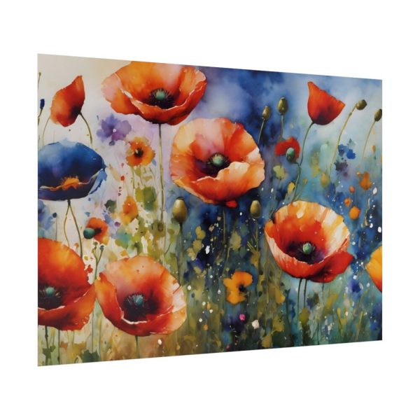 92409-607.jpg Poppies Flowers Wildflowers Poster