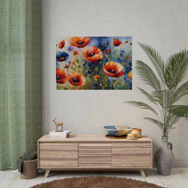 92409-608.jpg Poppies Flowers Wildflowers Poster