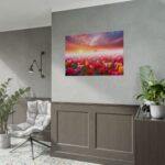 Tulip Field In The Morning Poster - Image 10