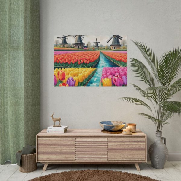 92409-633.jpg Holland Tulip Windmill Poster