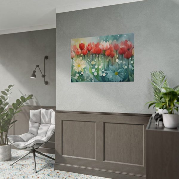 92409-649.jpg Flower Field of Tulips Poster