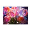 Beautiful Pink Tulips Flowers Poster