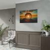 92409-69.jpg Reflection Time Through A Lens Ball Poster