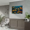 Tropical Fish Swarm Aquarium Poster