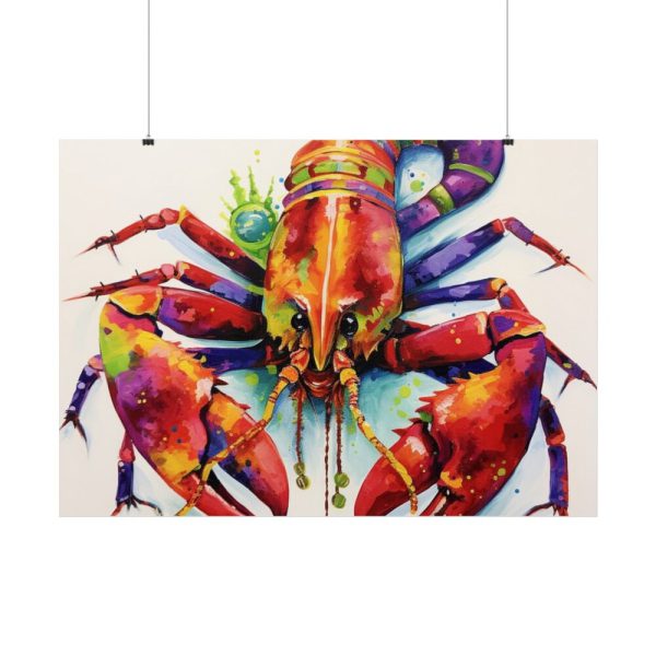 92409-706.jpg Mardi Gras Crayfish Art Poster
