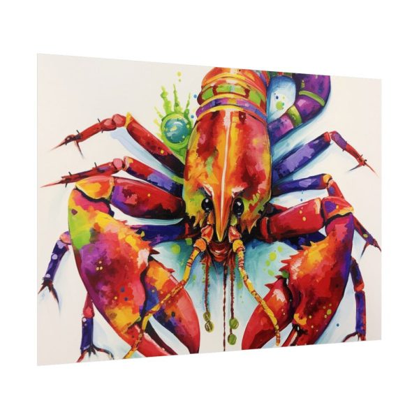 92409-707.jpg Mardi Gras Crayfish Art Poster