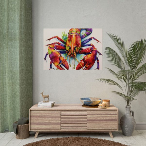 92409-708.jpg Mardi Gras Crayfish Art Poster