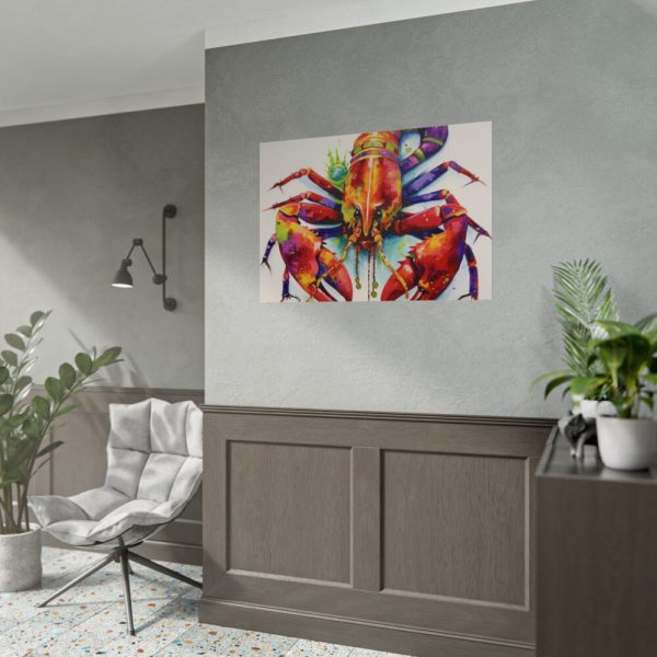 92409-709.jpg Mardi Gras Crayfish Art Poster