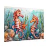 Colorful Seahorse Poster