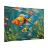 Vibrant Fish In The River Poster