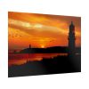 92409-77.jpg Sunset Ocean Lighthouse Silhouette Poster
