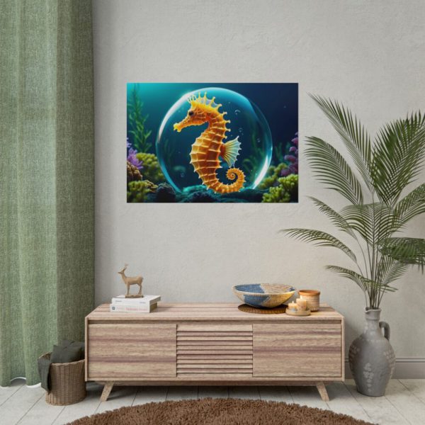 Seahorse Fantasy Art Poster