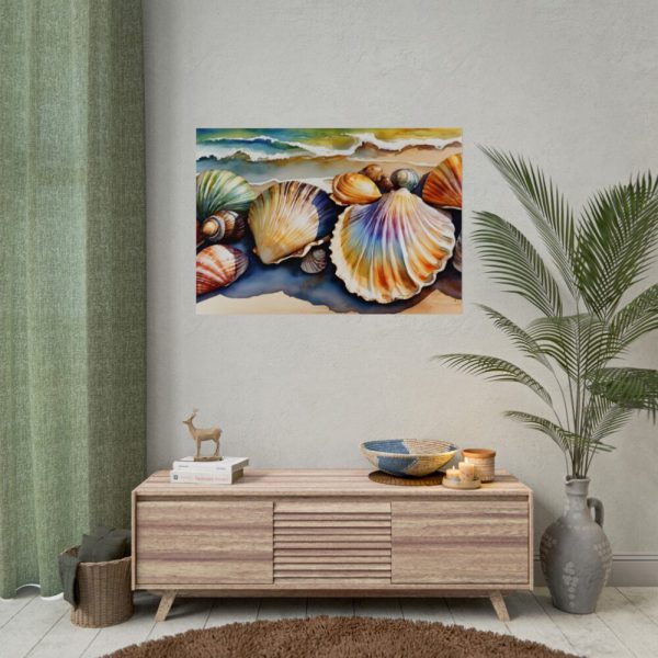 92409-793.jpg Shells Beach Sea Maritime Poster
