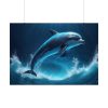 Dolphin Jump Poster