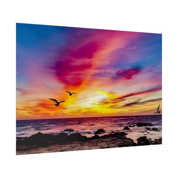 92409-97.jpg Pink Sky Sunset Poster