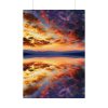 92410-11.jpg Water Reflection Sunset Poster