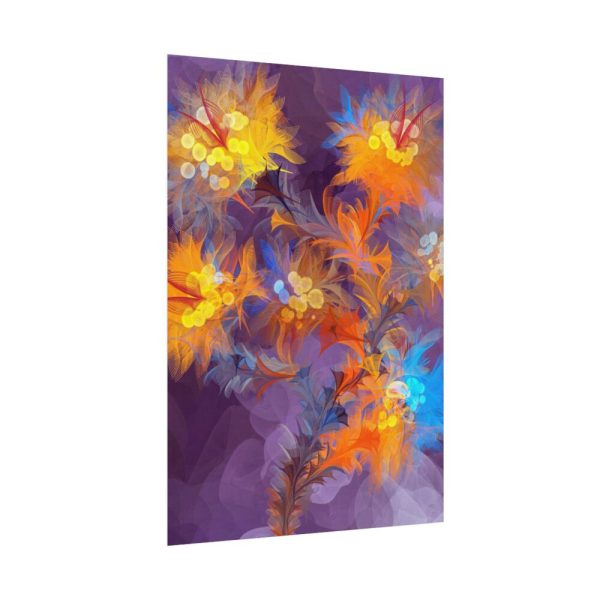 92410-112.jpg Abstract Flower Design Poster