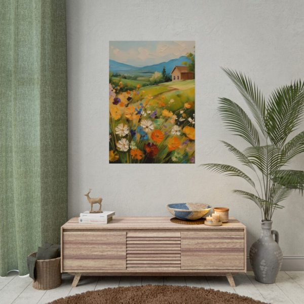 92410-138.jpg Flower Oil Painting Art Print Poster