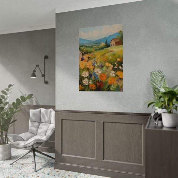 92410-139.jpg Flower Oil Painting Art Print Poster