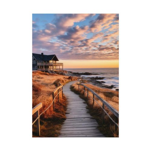 House At The Beach Poster
