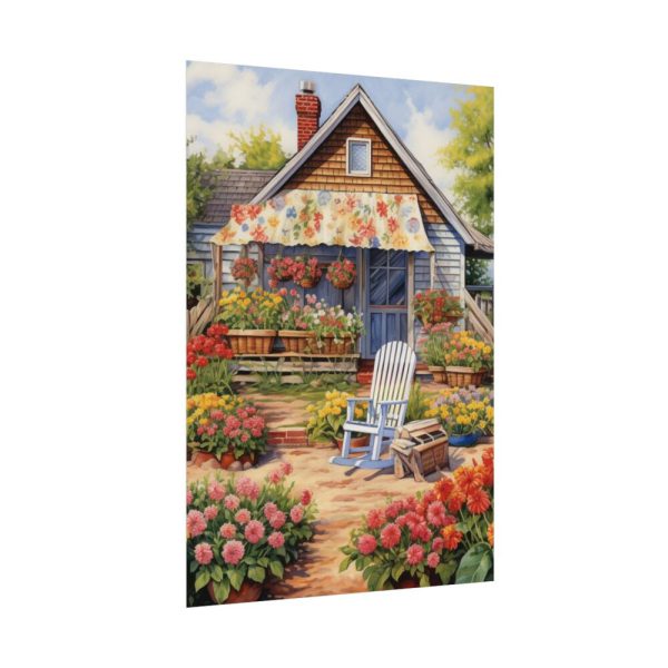 92410-147.jpg Country Garden Home Art Poster