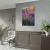 Lavender Flowers Field Poster