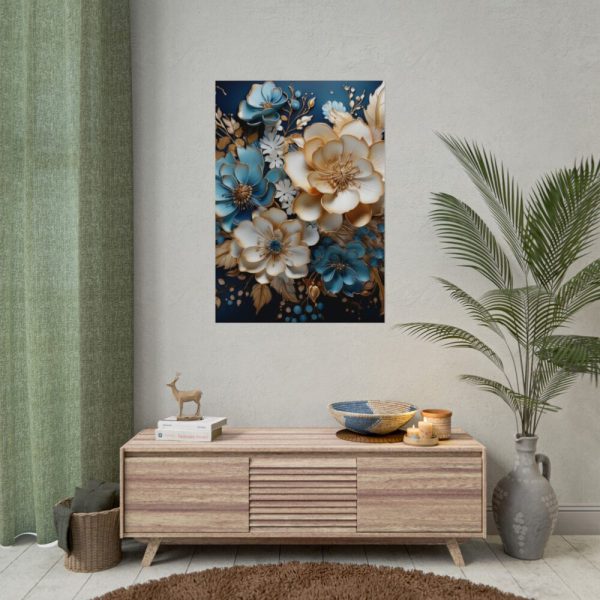 Paper Flowers Poster