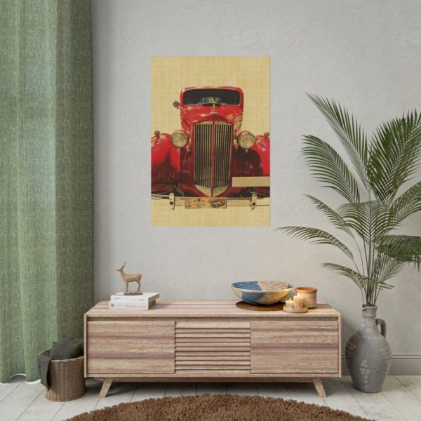 92410-18.jpg Car Vintage Red Poster