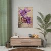 92410-188.jpg Saffron Flower Grunge Poster
