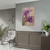 92410-189.jpg Saffron Flower Grunge Poster