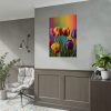 92410-199.jpg Rainbow Tulips Poster