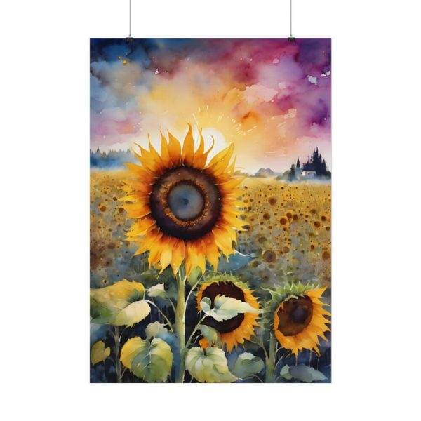 Sunflowers Nature Poster