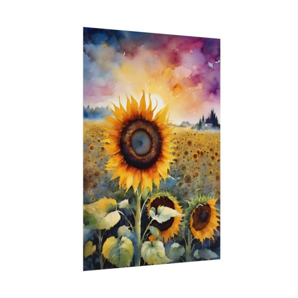 Sunflowers Nature Poster