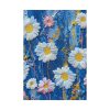 Blue Jean Embroidered Daises Poster