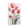 92410-252.jpg Sketch Art Tulips I Poster