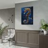 Seahorses in Ocean Water Poster