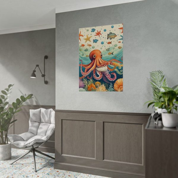 Whimsical Octopus Poster